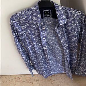 Armani slim fit button down NEGOTIABLE
